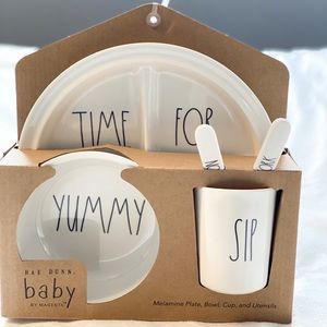 Rae Dunn Baby Plate Setting 🆕 NWT